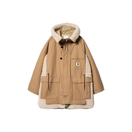sacai X Carhartt WIP FW23 Co Branded SERIES Хаки Унисекс Куртки