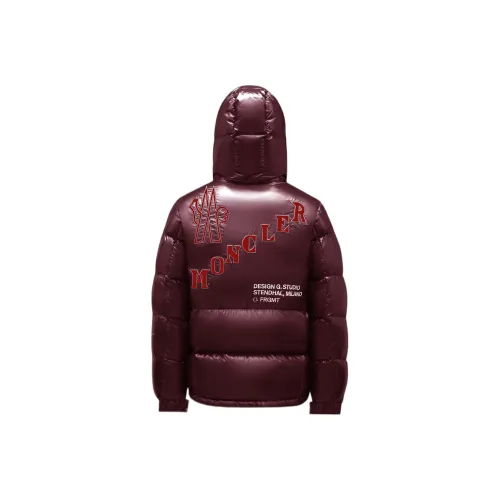 MONCLER GENIUS MONCLER GENIUS x Fujiwara Hiroshi FRGMT Бордовый Мужской Пуховик