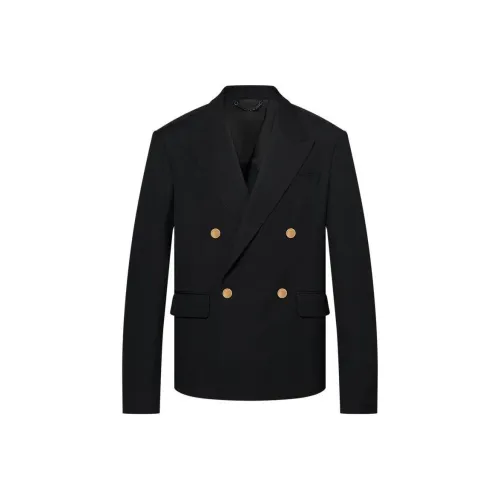 LOUIS VUITTON SS24 Бизнес Костюм Пальто Мужской Черный