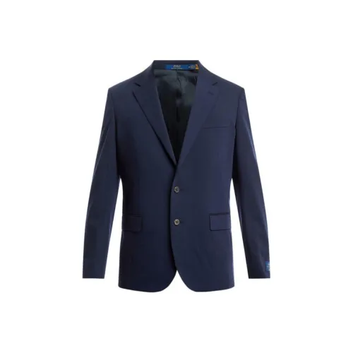Polo Ralph Lauren Бизнес-костюм Пальто Мужской Синий