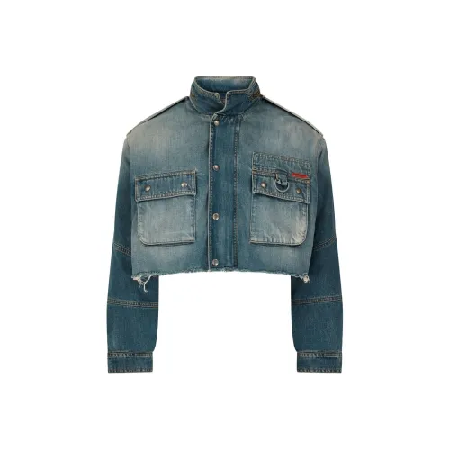 MARTINE ROSE FW24 Куртки и Пальто Мужской Синий