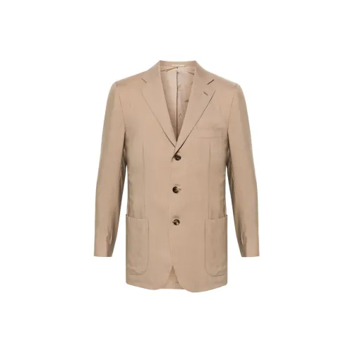 KITON Бизнес-костюм мужской Earth Умбра