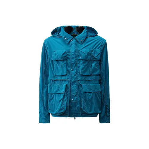 C.P.Company Chrome R Goggle Utility Куртка Куртки Пальто Мужской Ink Синий