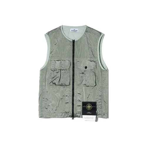 Stone Island Серый Мужской Жилеты