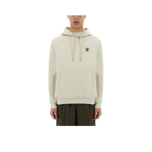 Belstaff SS25 Свитшот Мужской Бежевый