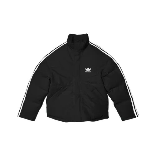 Balenciaga x Adidas Черный мужской пуховик
