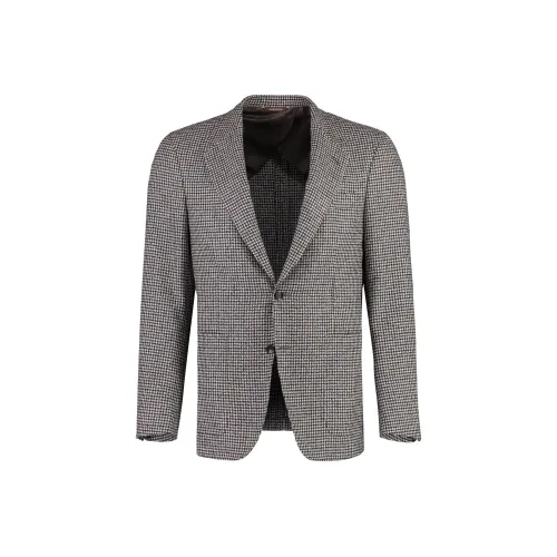 Canali Бизнес-костюм мужской серый