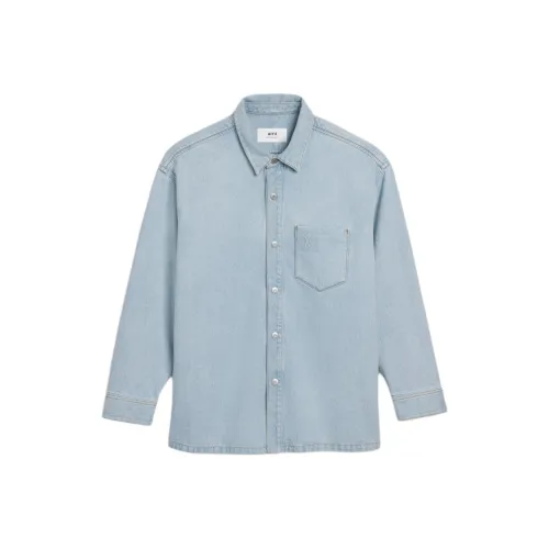 AMIPARIS Denim Jacket Unisex Light Blue