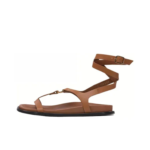 ALOHAS One Ремешок Сандалии Женские Бежевые