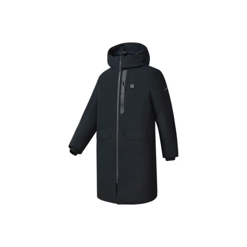 FILA ATHLETICS Пуховик Мужской Темно-Черный