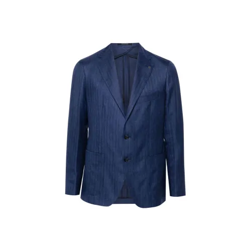 Tagliatore Бизнес-костюм Пальто Мужской Синий