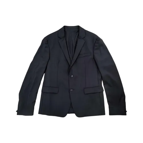PRADA Бизнес-костюм Пальто Мужской Черный