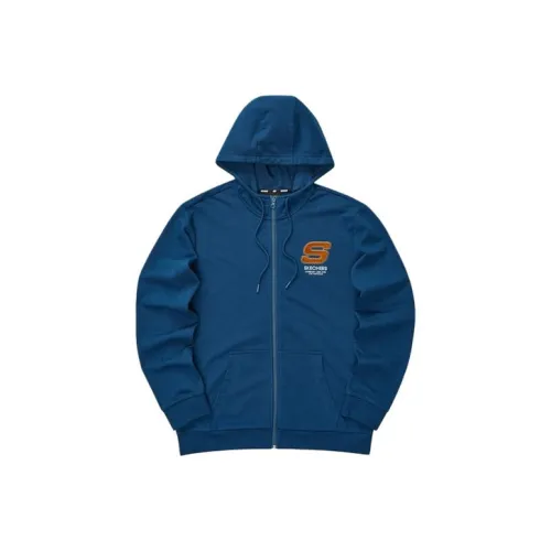 Skechers COLORFUL Посейдон Синий/00H1 Унисекс Куртки