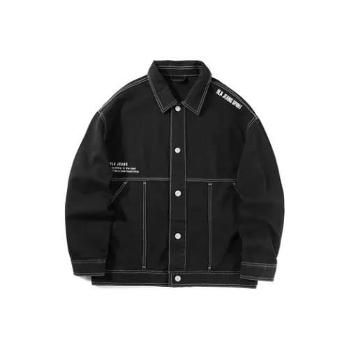 HLA JEANS Черный 1 Унисекс Куртки