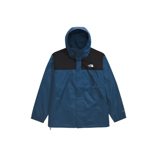 THE NORTH FACE Antora Водонепроницаемый Ветровка Windproof Мужская Темно-синяя