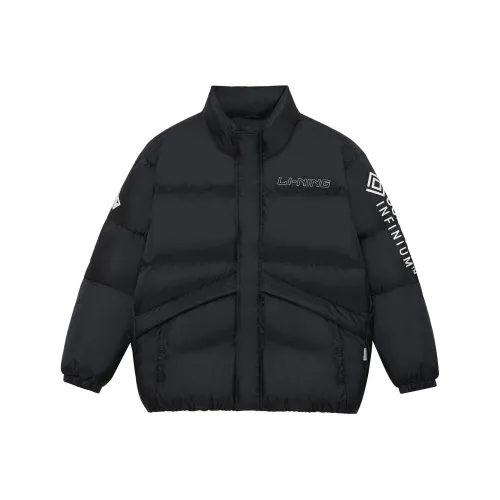 LiNing Professional Basketball Series Down Jacket Men's Black