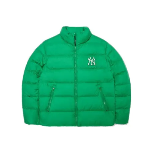 Mlb Base Logo Зеленый Мужской Пуховик