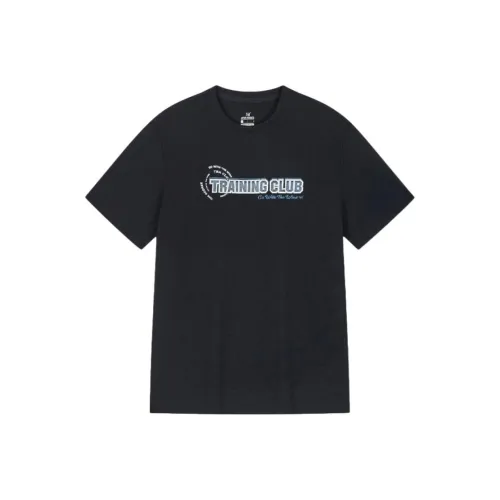 361° Бег Т-Рубашка Мужская Супер-Черная