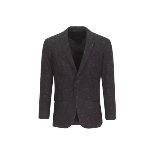 BRAUN BUFFEL Бизнес-костюм мужской черный