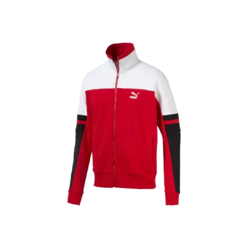 PUMA Sports Life Collection Красная Белая Мужская Куртка