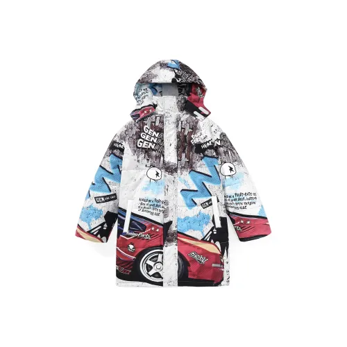 GENANX Индивидуальный принт унисекс объемные куртки (пуфы)