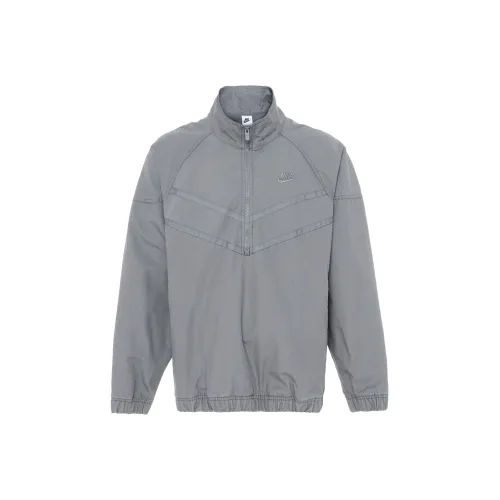 Nike Темно-серый Мужские Куртки