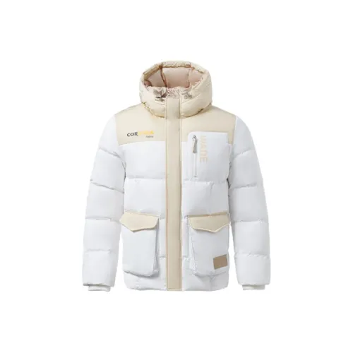 LINING Пуховик Мужской Стандартный Белый