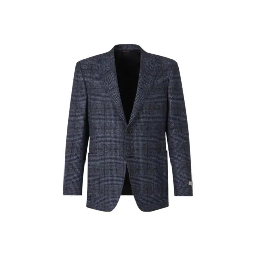 Canali Бизнес-костюм Пальто Мужское Серое