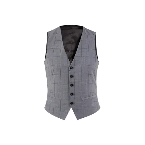 JODOLL Элегантный серый мужской жилет