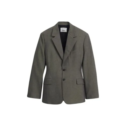 ZARA Бизнес-костюм мужской цвет телесный черный