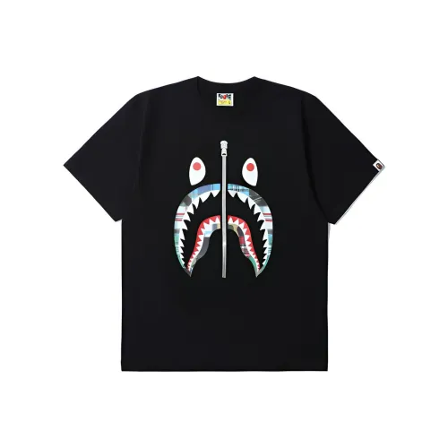 A BATHING APE Shark Series T-Shirt Унисекс Черный