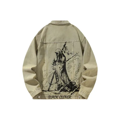 BLACK CLOVER Denim Jacket Unisex