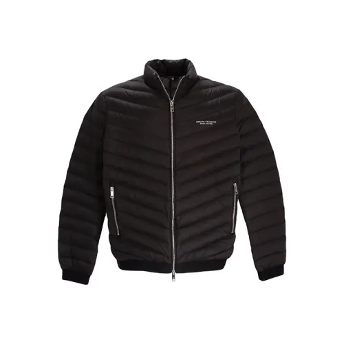 ARMANI EXCHANGE Черный Мужской Пуховик