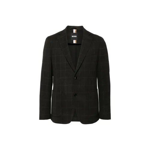 Boss Бизнес Костюм Мужской Оливково-зеленый