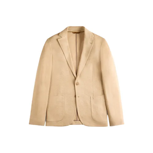 TOD'S Бизнес-костюм Пальто Мужской Светлый Умбра