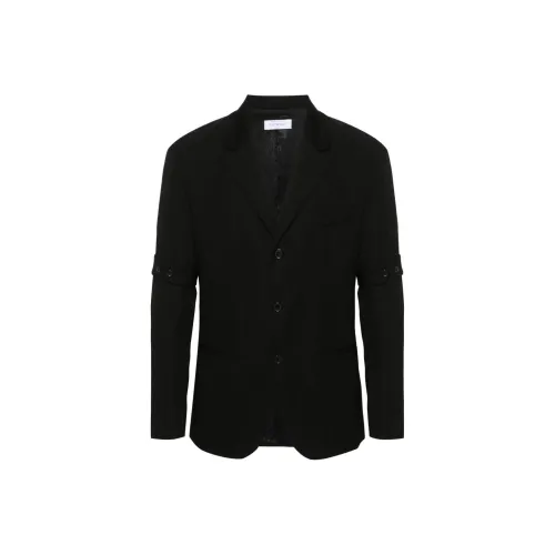 Off Белый Бизнес Костюм Мужской Черный