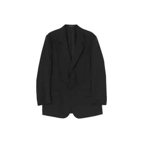 Yohji Yamamoto Черные Мужские Деловые Костюмы