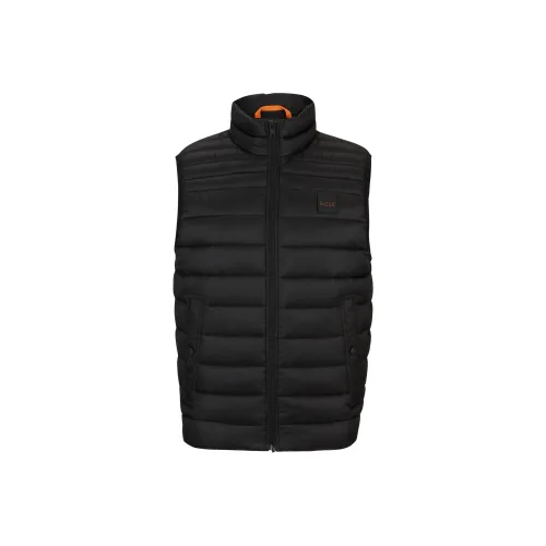 Hugo Boss Мужские черные жилеты