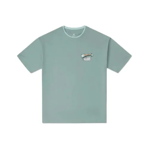 Конверс Зеленый Мужской T-Рубашки