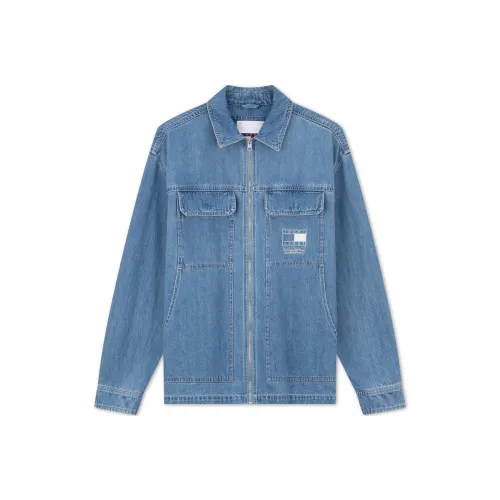 Tommy Hilfiger Denim Куртка Мужская Джинсовая Синяя