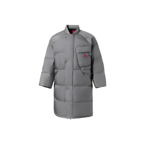 LINING Серый Мужской Пуховик