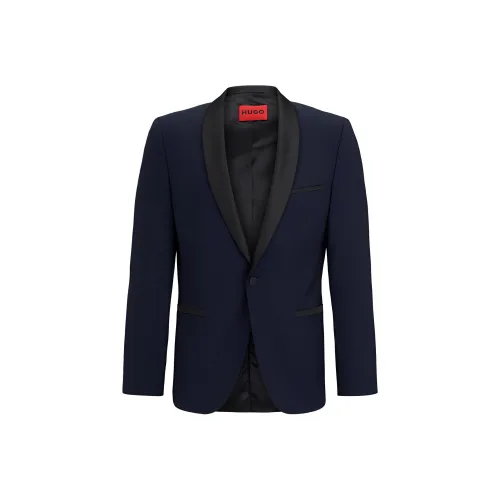 Hugo Boss Бизнес-костюм мужской синий