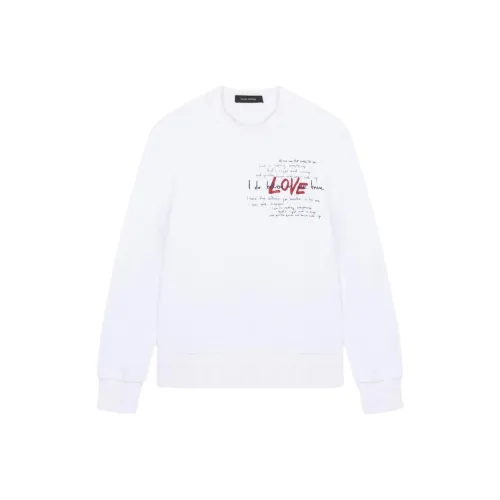Ermenegildo Zegna Белый Мужской Свитшот