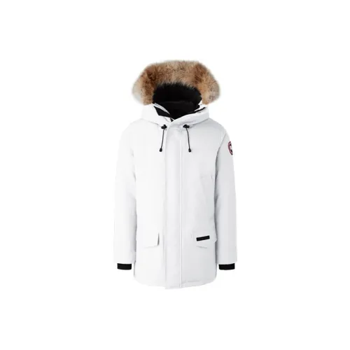 Canada Goose Langford Series Пуховик PARKA Пальто Зимний Мужской Белый