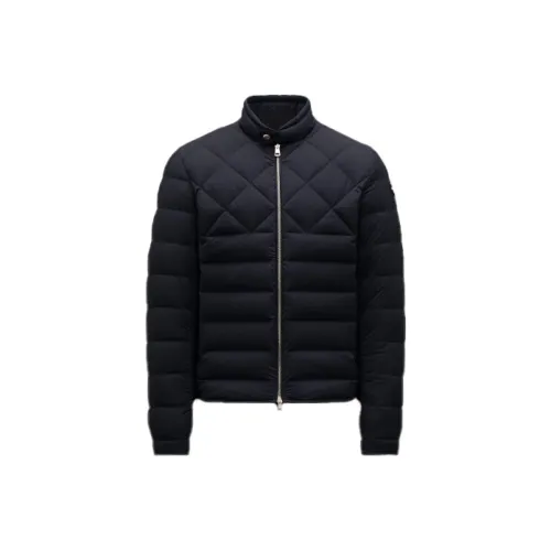 MONCLER Темно-синий Синий Мужской Пуховик