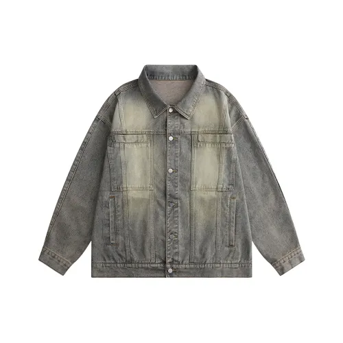 ELNHEN Denim Jacket Unisex Purple