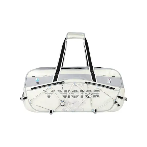 Victor Sudan Cup Collection ПУ (полиуретан) Полиэстер Спортивный зал Сумка Унисекс Сумка через плечо Лунный Каменный Серый