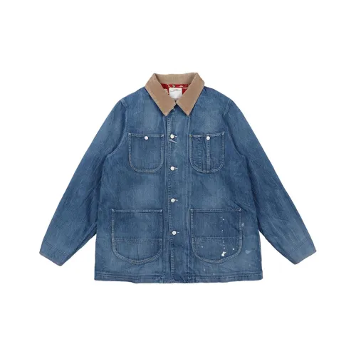 Visvim Мужские Джинсовые Куртки