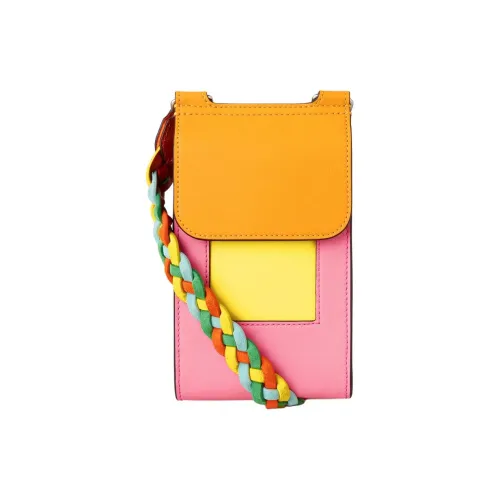 Mulberry Сумка через плечо из коровьей кожи унисекс оранжевый