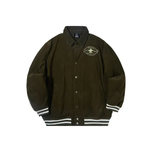 PJ's Vigor Форма Бейсбольный воротник Утолщенный Пуховая куртка Унисекс